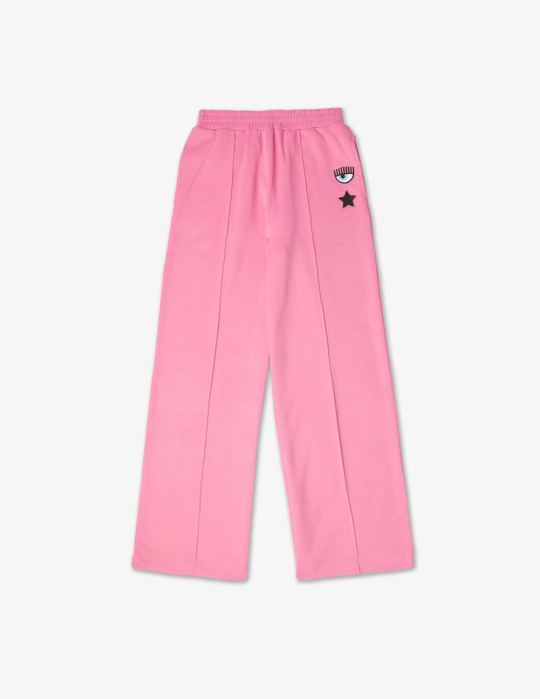 Chiara Ferragni Trousers with logo - Pink - picture 1 Chiara Ferragni Trousers with logo - Pink - picture 1