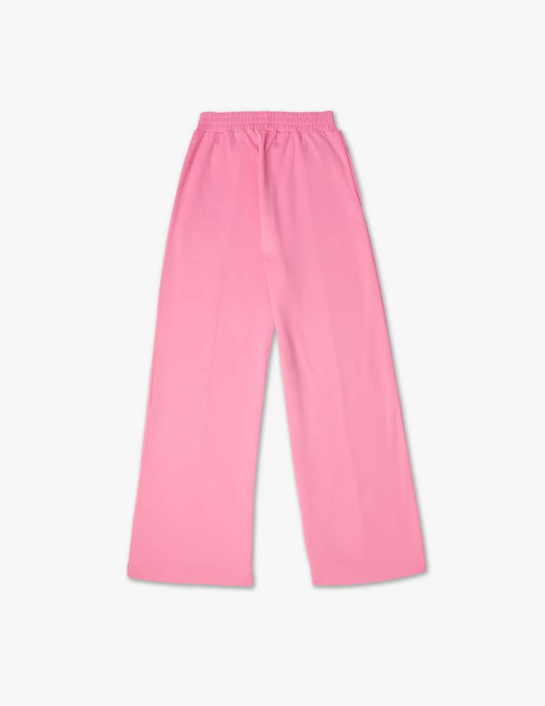 rinascente Chiara Ferragni Trousers with logo - Pink