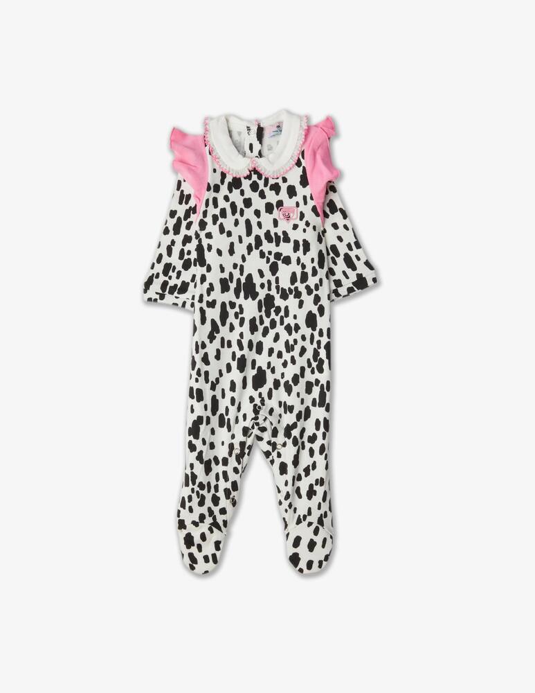 rinascente Chiara Ferragni Onsie with beanie and bib - White