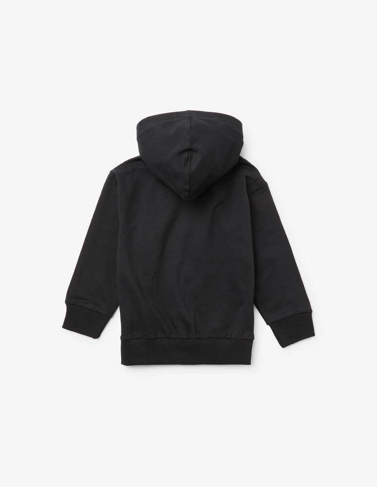 rinascente Chiara Ferragni Felpa aperta in cotone rainbow - Nero