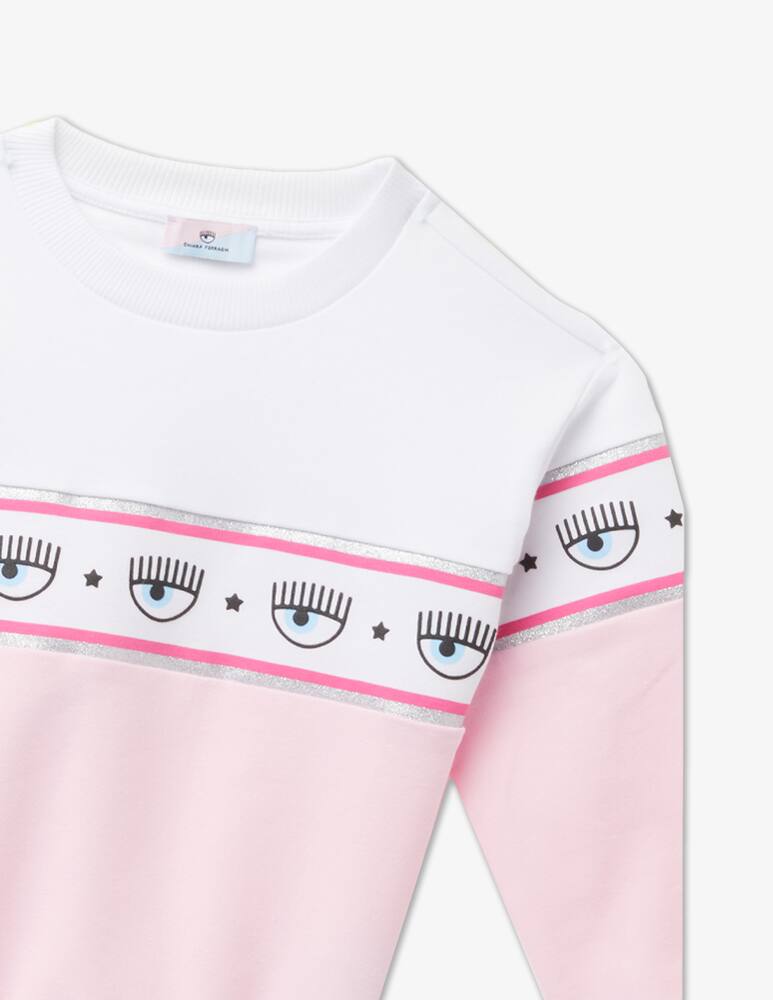 rinascente Chiara Ferragni Maxilogomania cotton hoodie