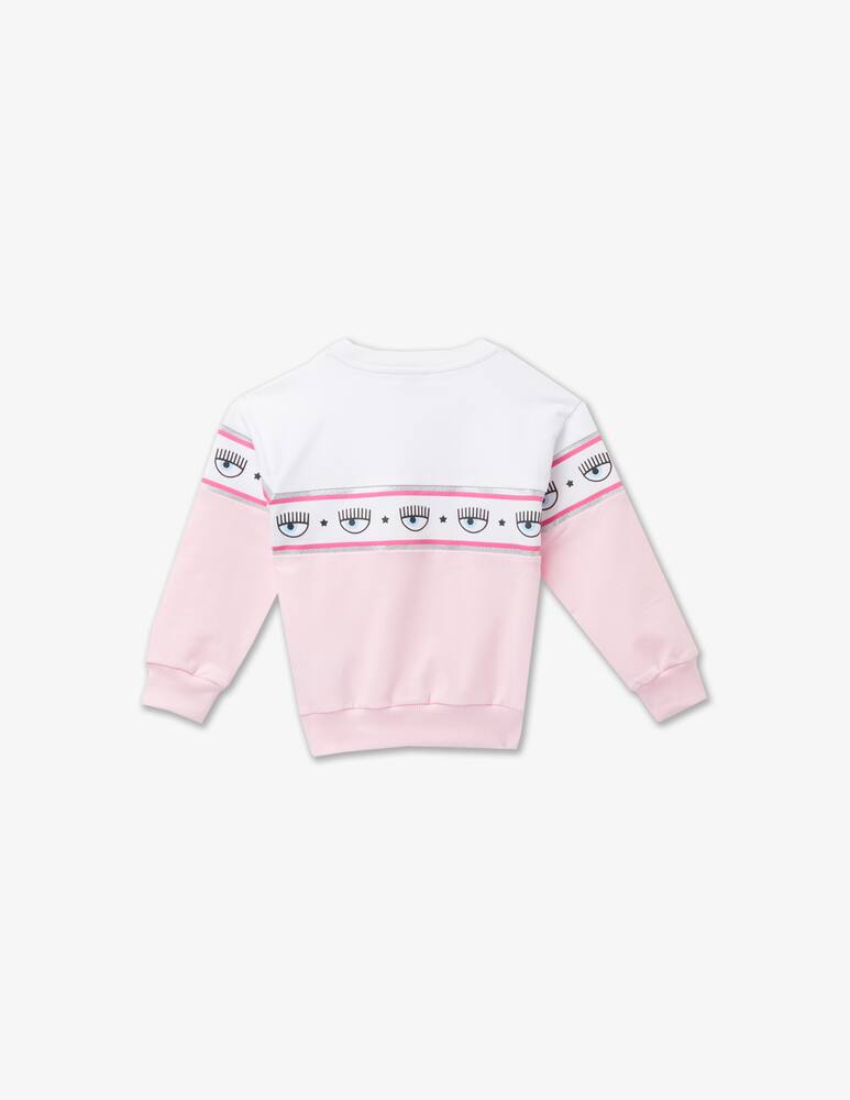 rinascente Chiara Ferragni Maxilogomania cotton hoodie