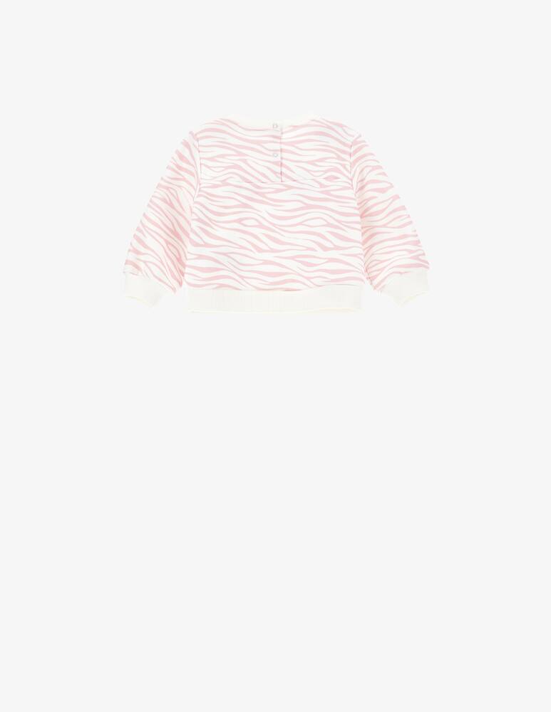 rinascente Chiara Ferragni Zebra cotton sweatshirt