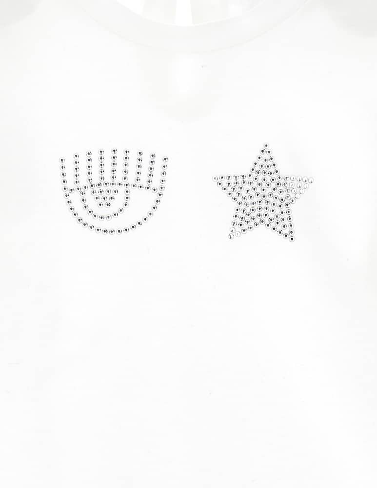 rinascente Chiara Ferragni T-shirt in cotone iconic