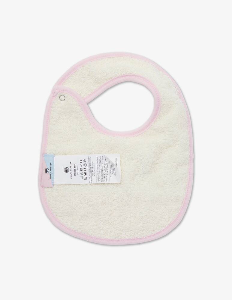 rinascente Chiara Ferragni Zebra cotton bib