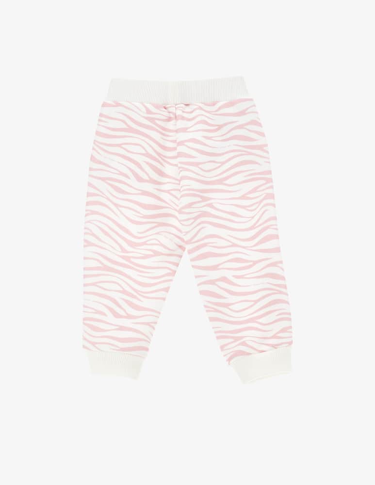 rinascente Chiara Ferragni Pantalone jogger in jersey zebra