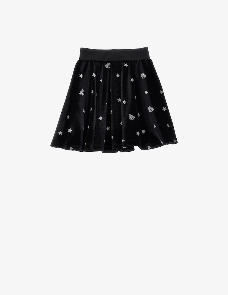 Chiara Ferragni Gonna in cotone diamond - immagine 2 Chiara Ferragni Gonna in cotone diamond - immagine 2