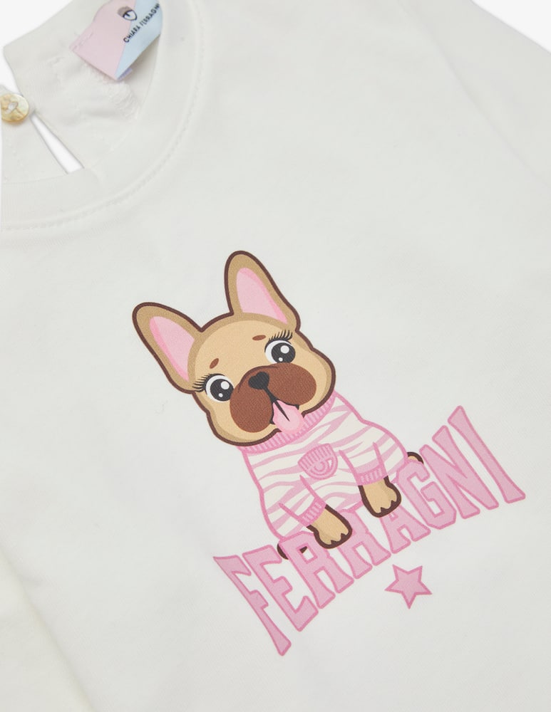 rinascente Chiara Ferragni T-shirt in jersey zebra