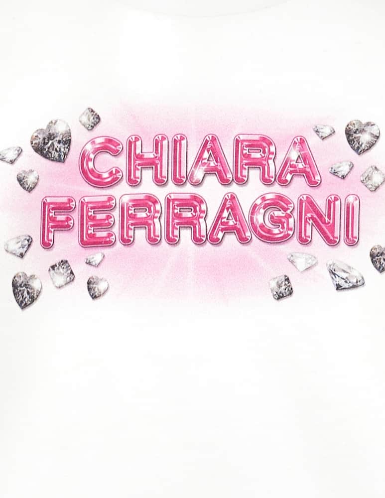 Chiara Ferragni Diamond cotton t-shirt - picture 2 Chiara Ferragni Diamond cotton t-shirt - picture 2