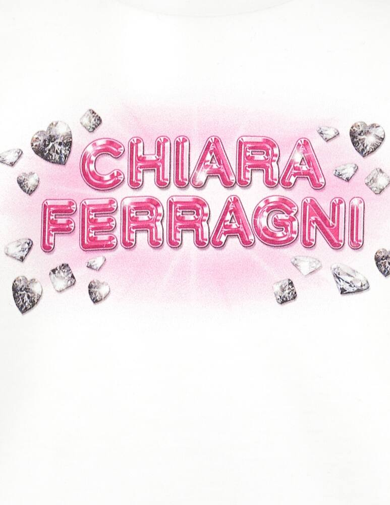 rinascente Chiara Ferragni T-shirt in cotone diamond
