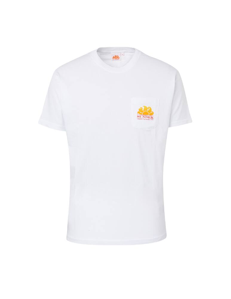 rinascente Sundek Maglietta manica corta sun degrade - bianco