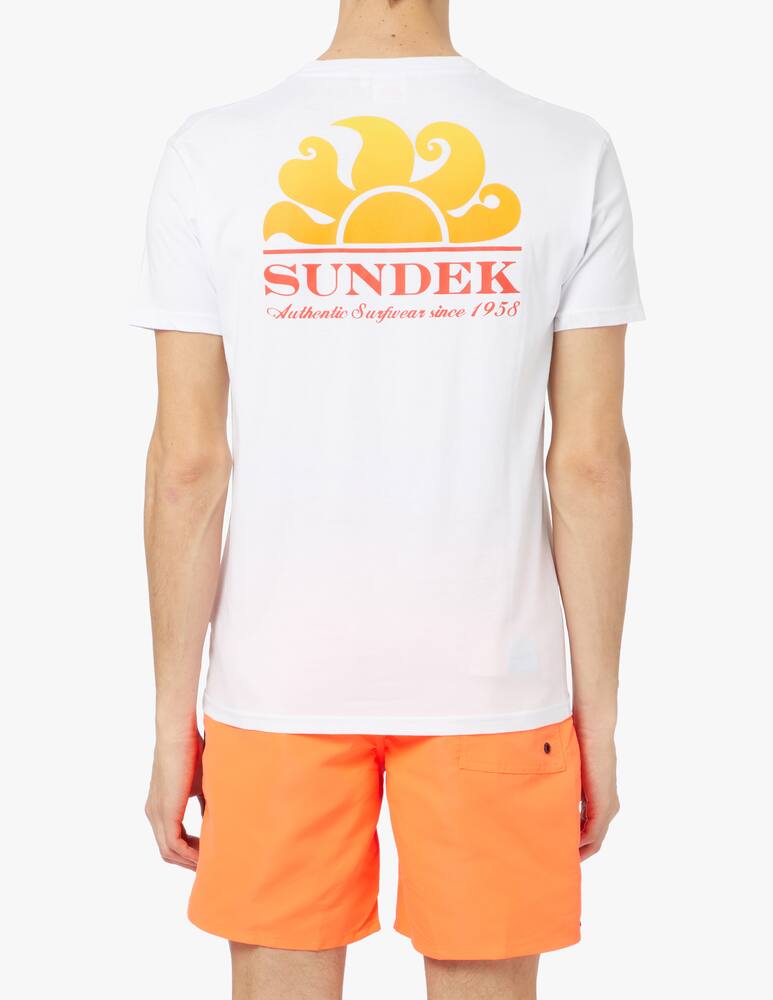 rinascente Sundek Maglietta manica corta sun degrade - bianco