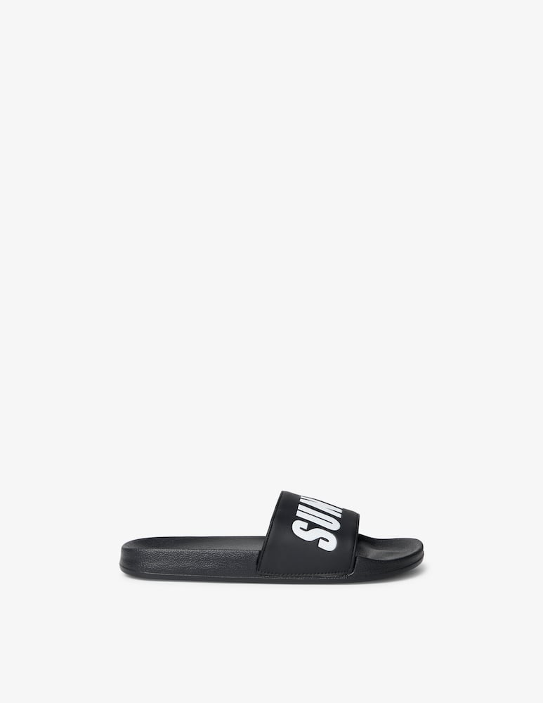 rinascente Sundek Petro logo slide sandal