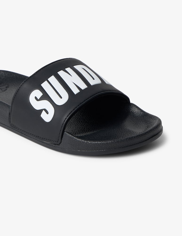 rinascente Sundek Petro logo slide sandal