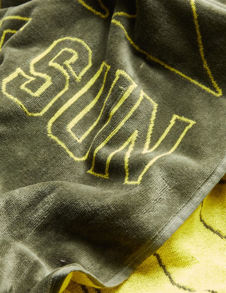 rinascente Sundek Telo spugna new logo - verde