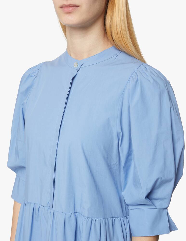 rinascente Sundek Flowy maxi dress - light blue