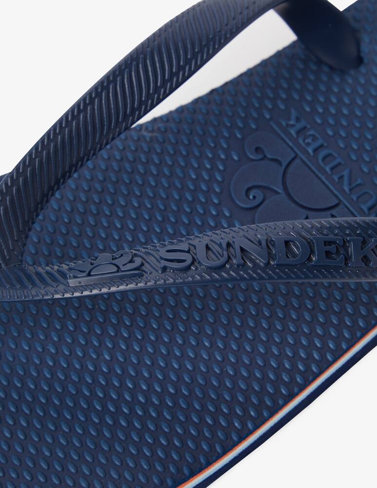 rinascente Sundek Barracuda flip flops - blue