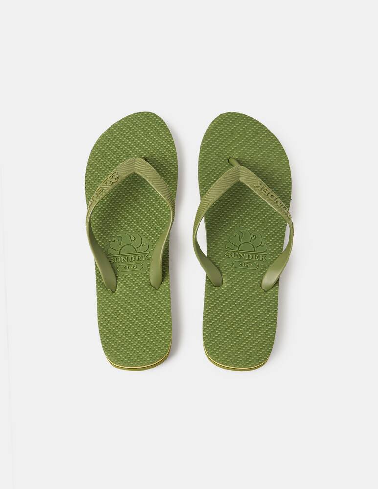 rinascente Sundek Barracuda rubber flip flop