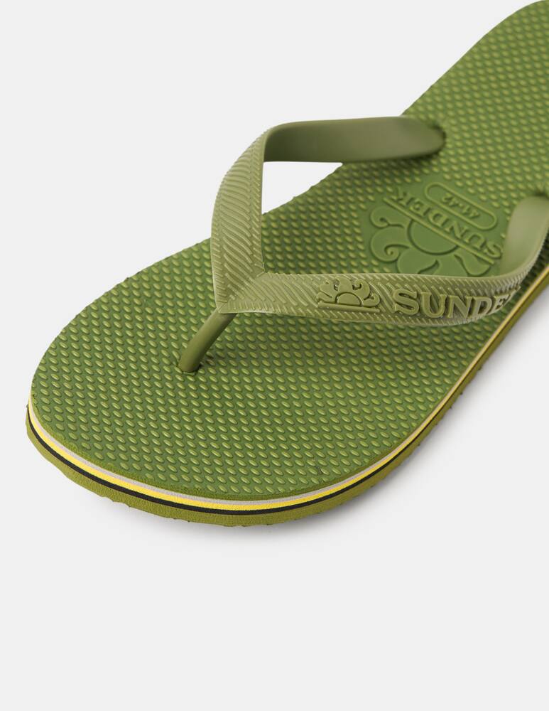rinascente Sundek Barracuda rubber flip flop
