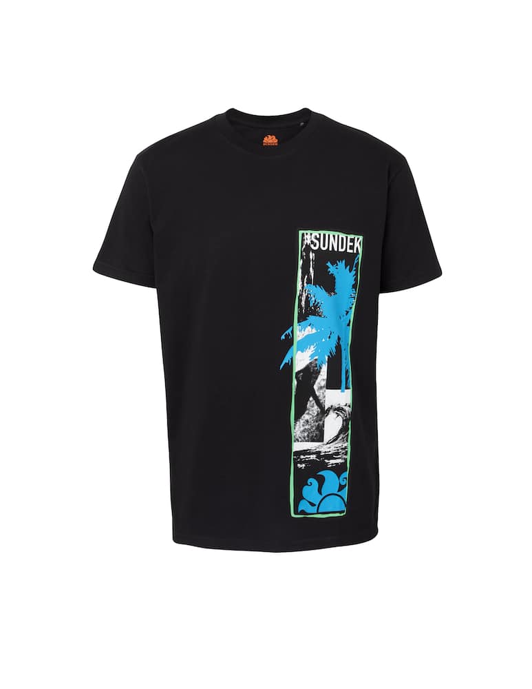 rinascente Sundek Palms t-shirt - black