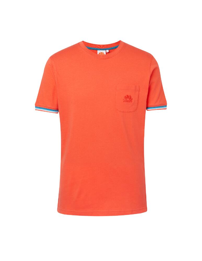 rinascente Sundek Striped t-shirt - red