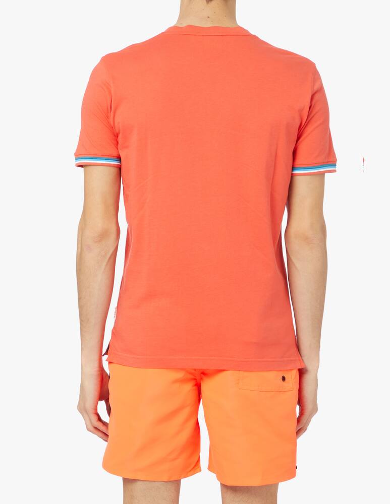 rinascente Sundek Striped t-shirt - red