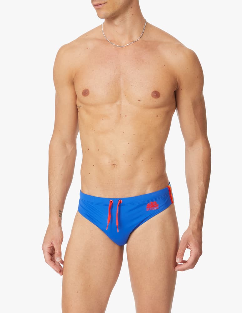 rinascente Sundek Costume slip basso arcobaleno - blu