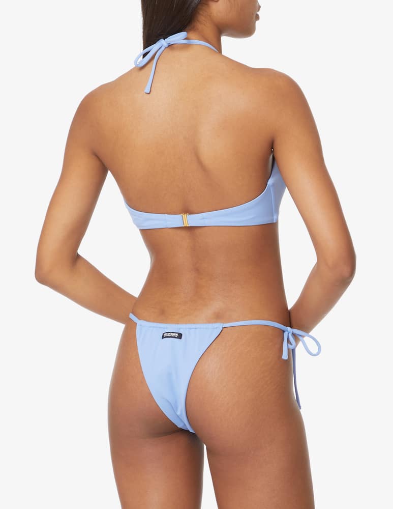 rinascente Sundek Laces bikini top - light blue