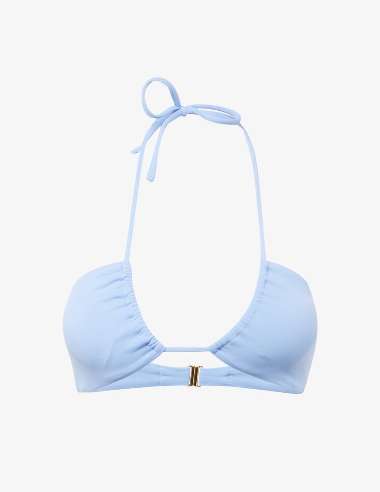 rinascente Sundek Laces bikini top - light blue