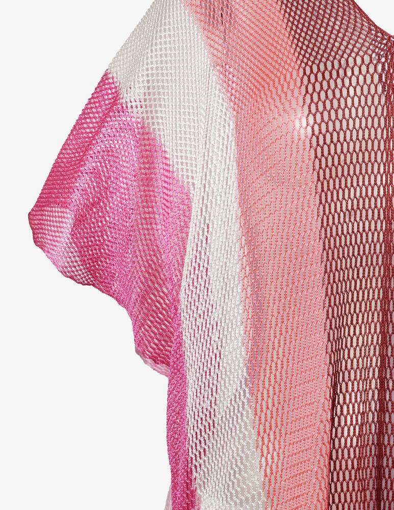 Sundek Toile de jouy v-neck kaftan dress cover-up - picture 2