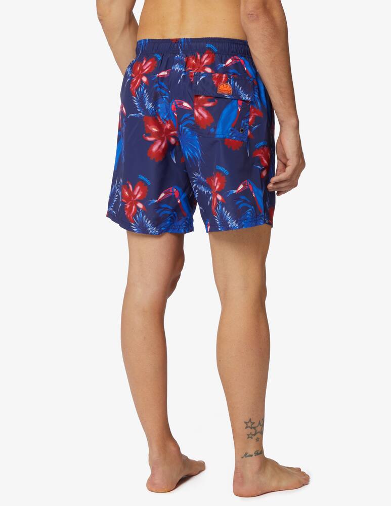 rinascente Sundek Toucan trip boardshort swimshorts
