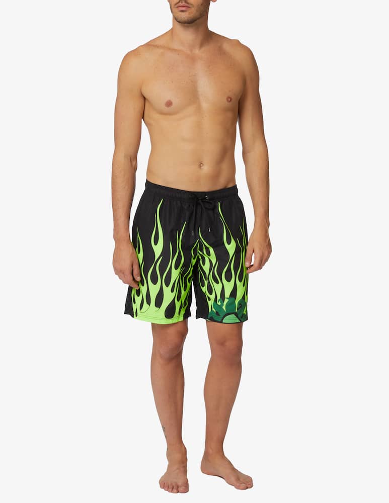 rinascente Sundek Costume acid flame boardshort