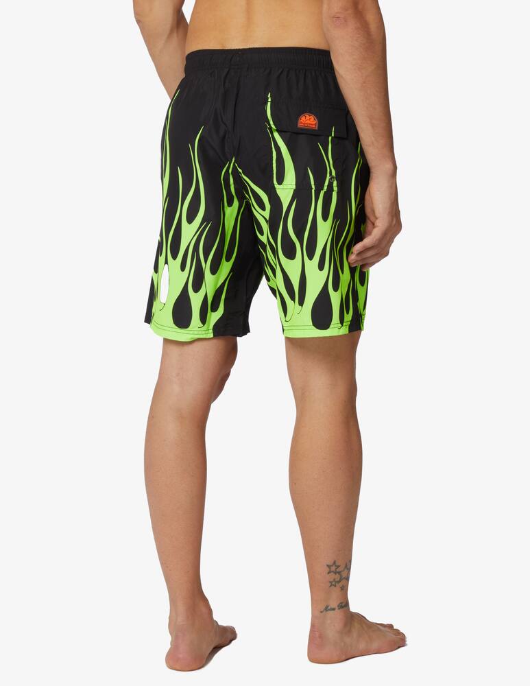 rinascente Sundek Costume acid flame boardshort