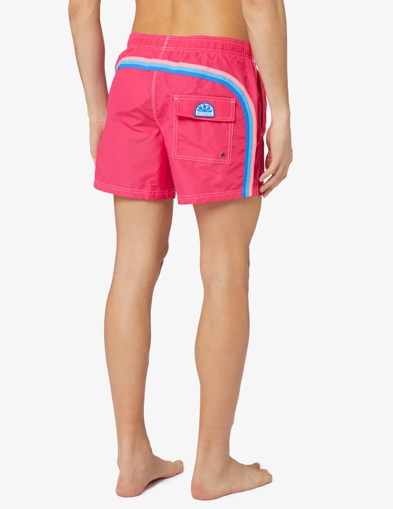 rinascente Sundek Rainbow short swimsuit