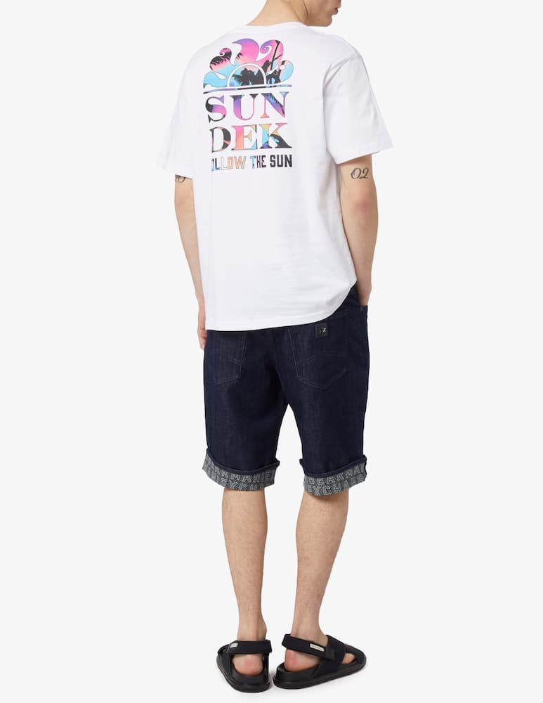 rinascente Sundek Back logo t-shirt