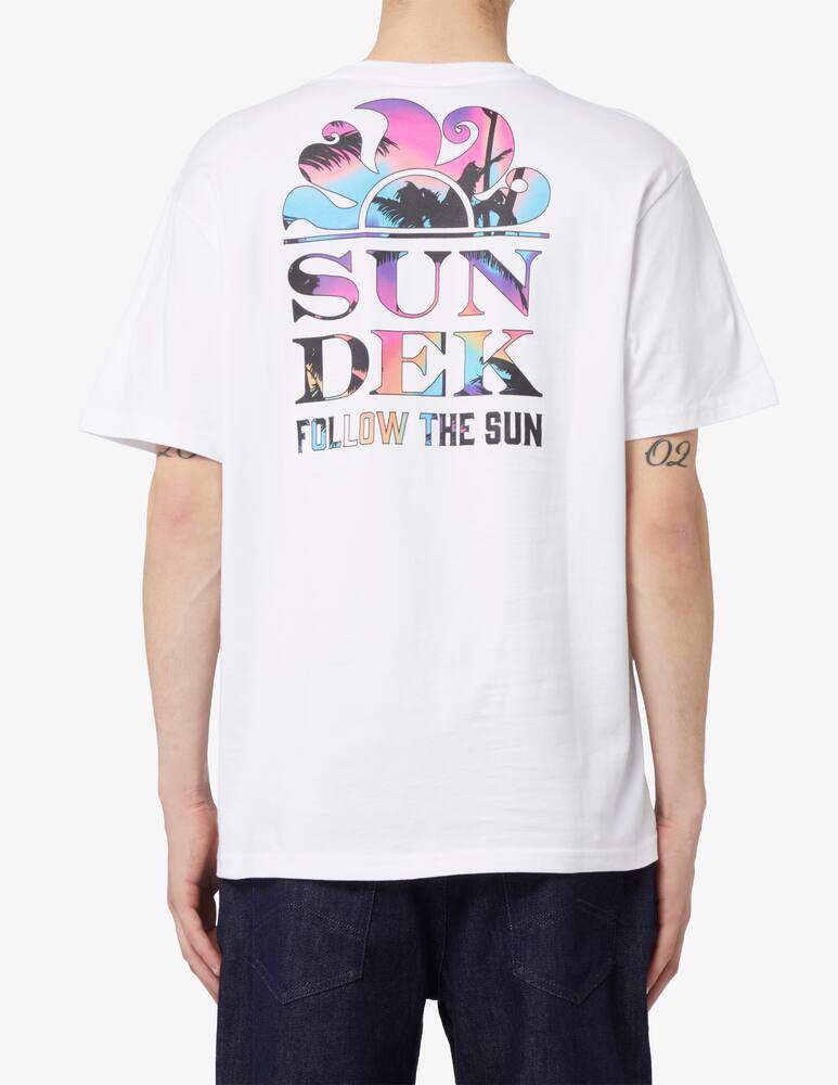 rinascente Sundek Back logo t-shirt