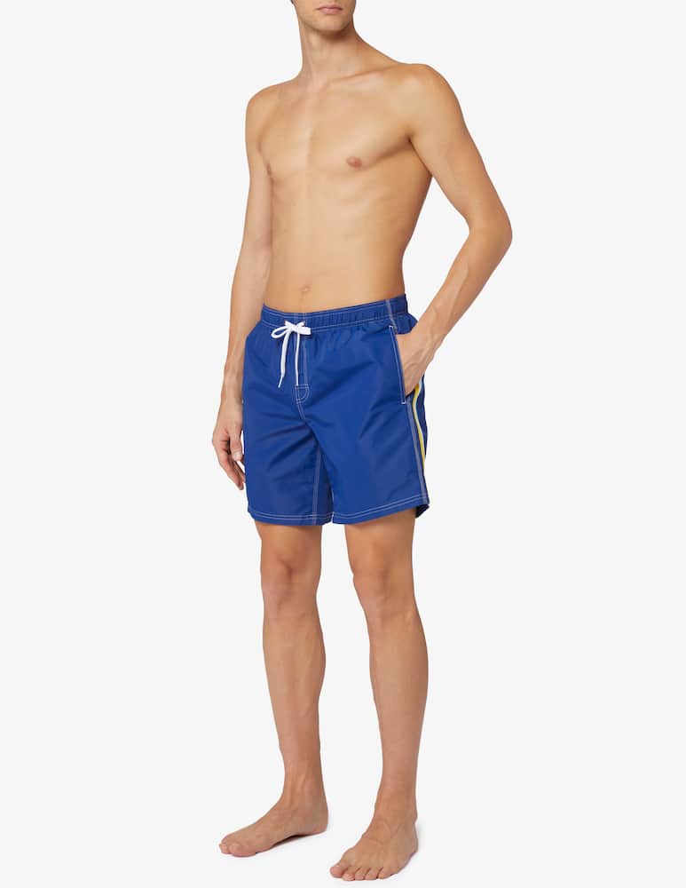 rinascente Sundek Rainbow long swim shorts