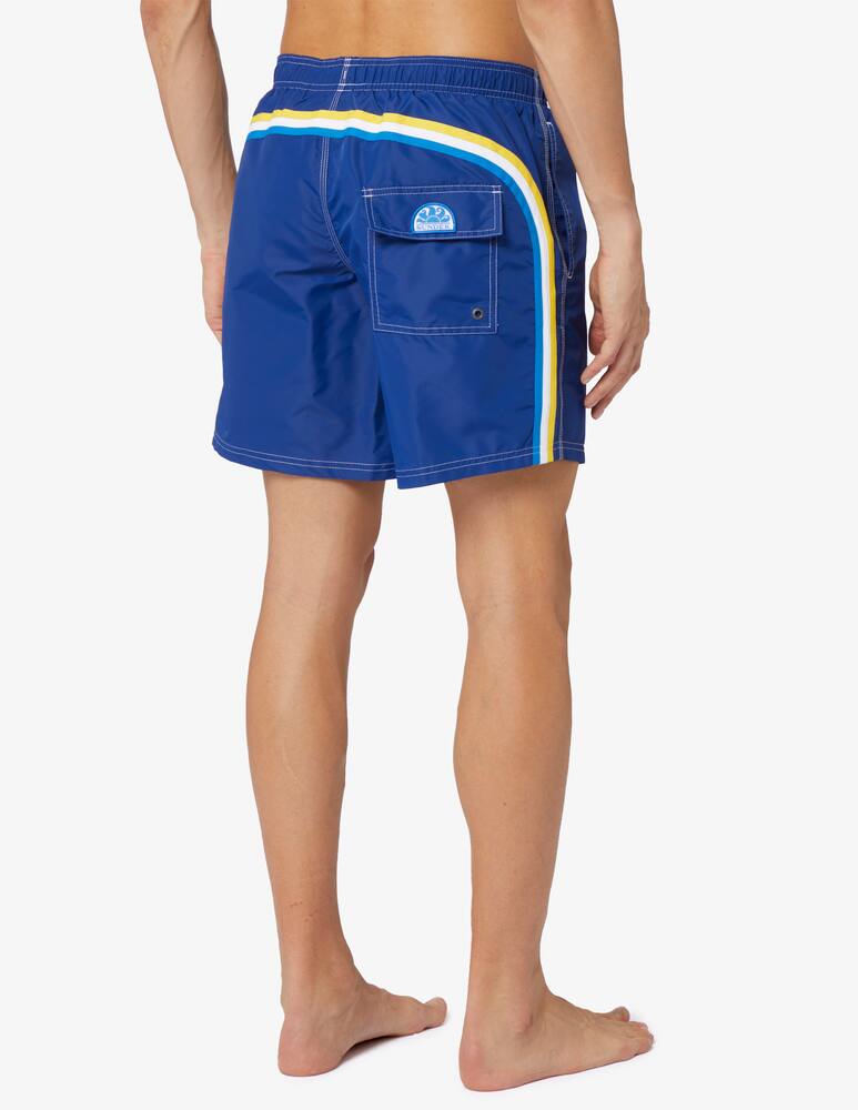 rinascente Sundek Rainbow long swim shorts