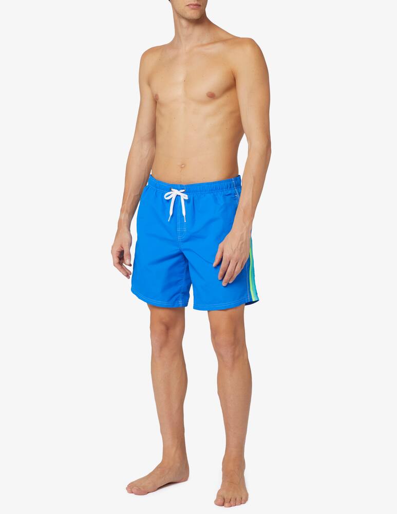 rinascente Sundek Rainbow long swim shorts