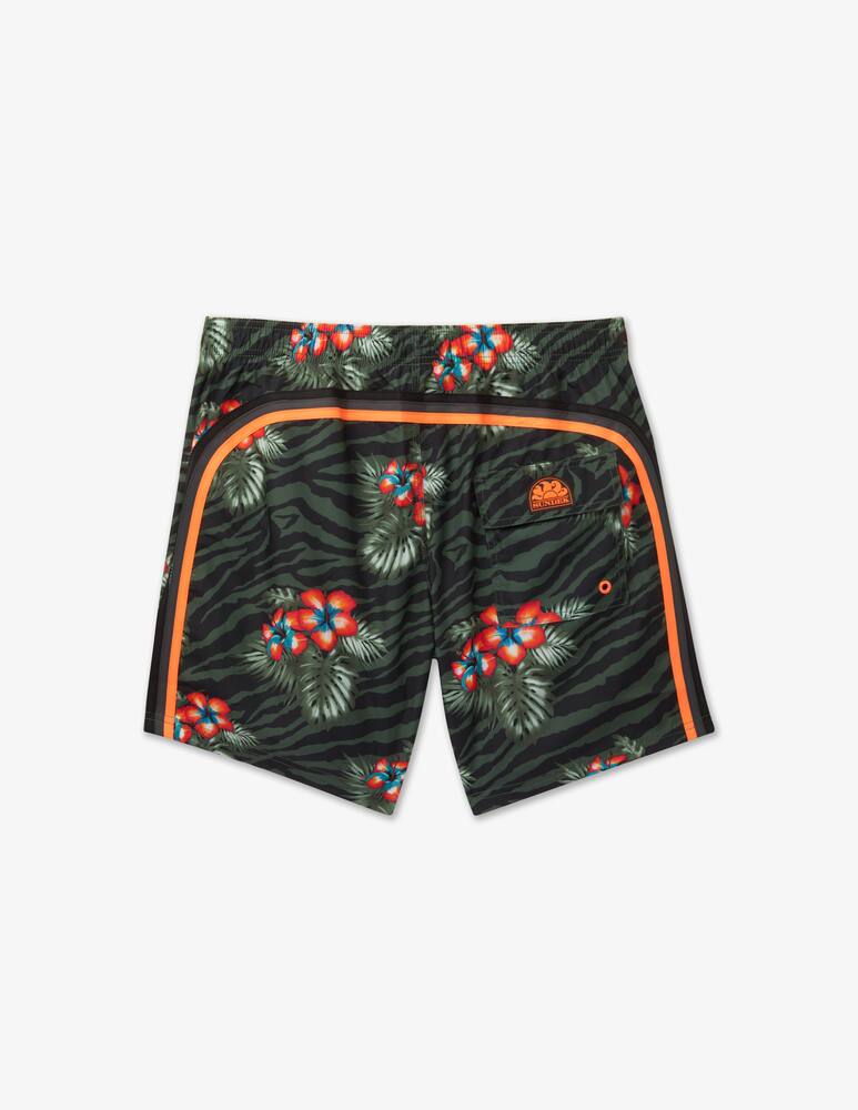 rinascente Sundek Flower print long swimsuit