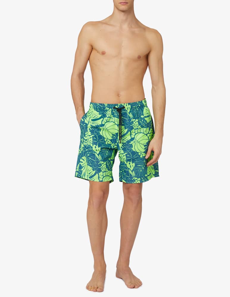 rinascente Sundek Leaf power long swimsuit