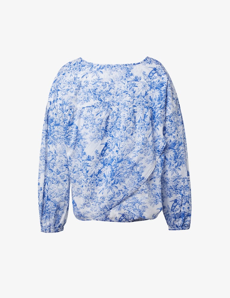 Sundek Blusa copricostume Toile de jouy - immagine 2 Sundek Blusa copricostume Toile de jouy - immagine 2