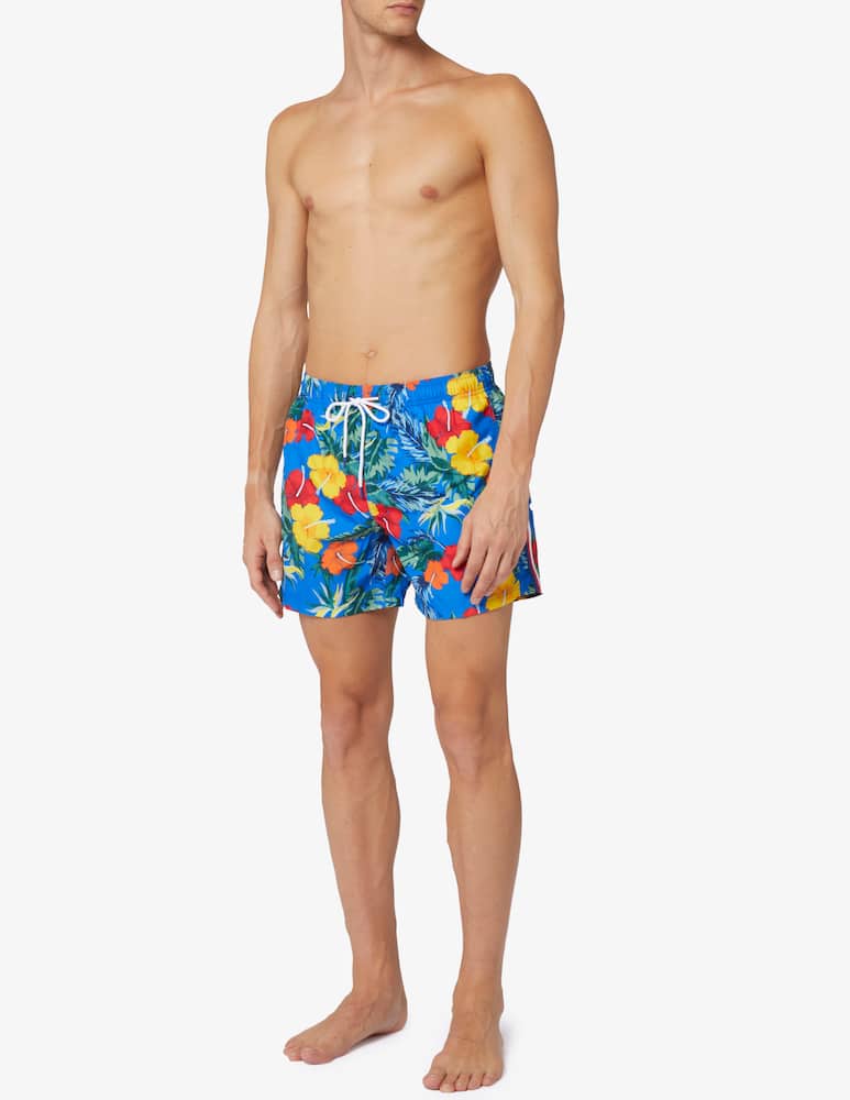 rinascente Sundek Flower print short swimsuit