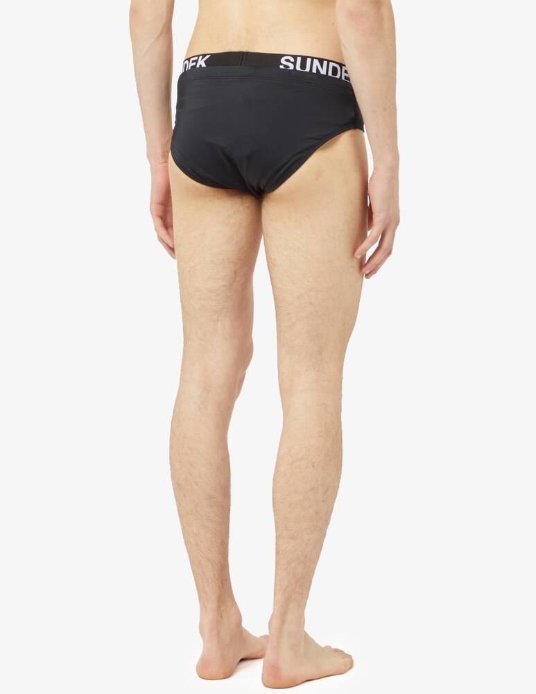 rinascente Sundek Costume slip waist logo