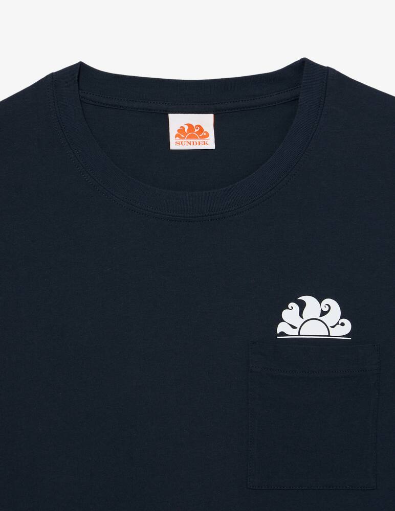 rinascente Sundek Regular pocket logo t-shirt
