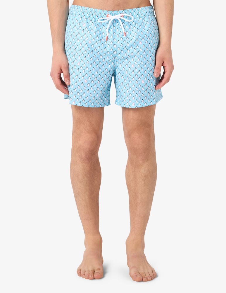 rinascente Sundek Boxer mare stampa pinguini