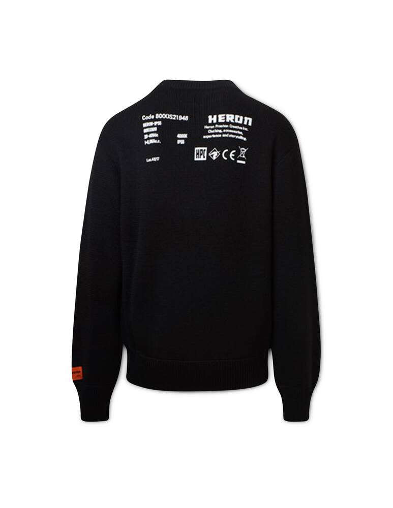 rinascente Heron Preston Heron stamp knit sweater