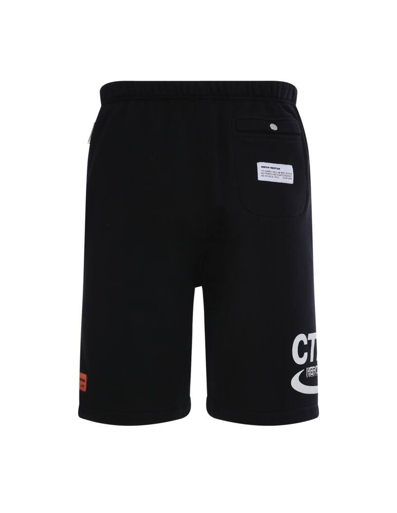 rinascente Heron Preston Bicolor cotton sweat shorts