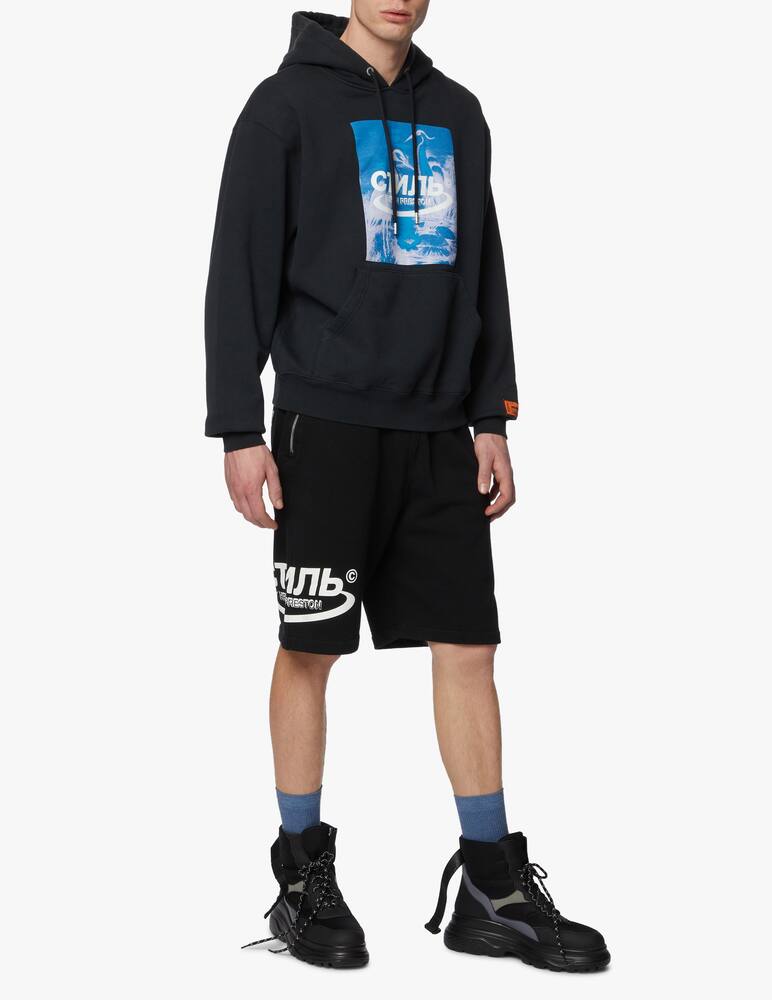 rinascente Heron Preston Felpa con cappuccio herons halo