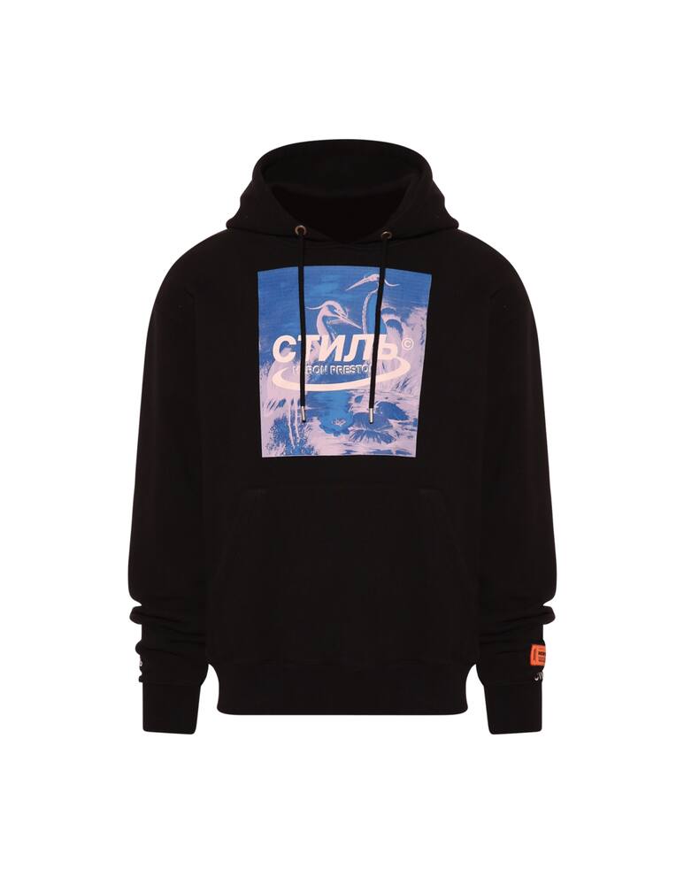 rinascente Heron Preston Felpa con cappuccio herons halo